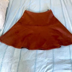 Tommy H faux suede skirt - new no tags